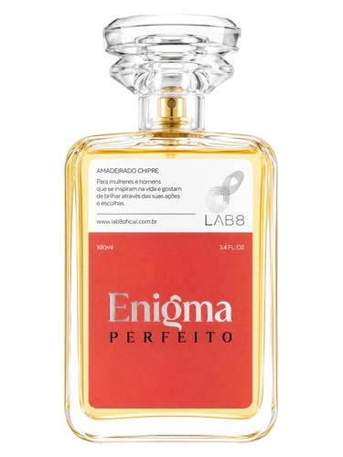 Frasco de Enigma Perfeito, de LAB 8