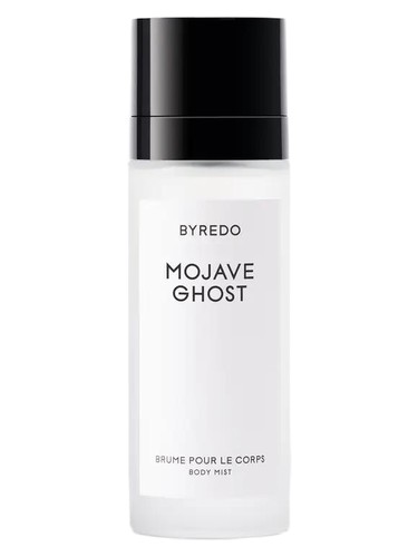 Frasco de Mojave Ghost Body Mist, de Byredo