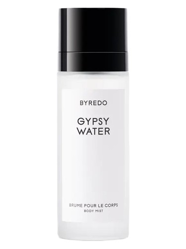 Frasco de Gypsy Water Body Mist, de Byredo