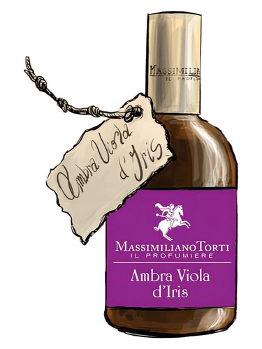 Frasco de Ambra Viola d’Iris, de Il Profumiere