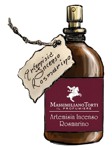 Frasco de Artemisia Incenso Rosmarino, de Il Profumiere