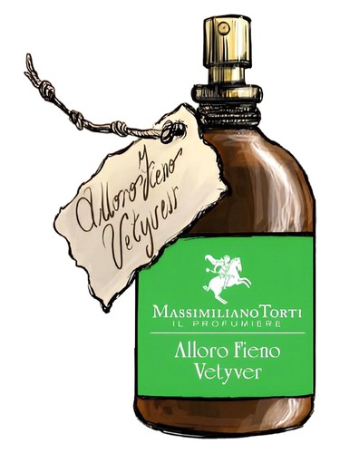 Frasco de Alloro Fieno Vetyver, de Il Profumiere