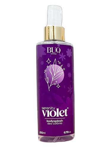 Frasco de Serenity Violet, de BUQ Care