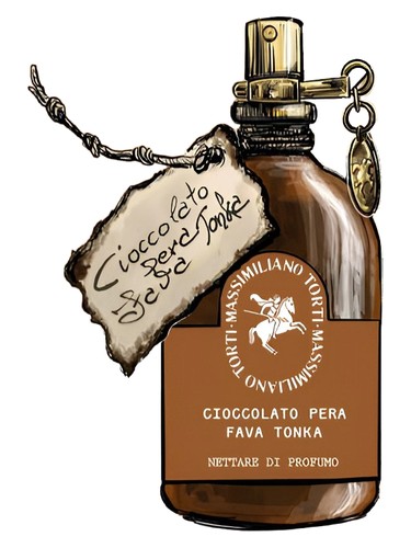 Frasco de Cioccolato Pera Fava Tonka, de Il Profumiere