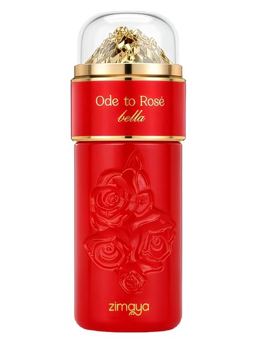 Frasco de Ode to Rose Bella, de Zimaya