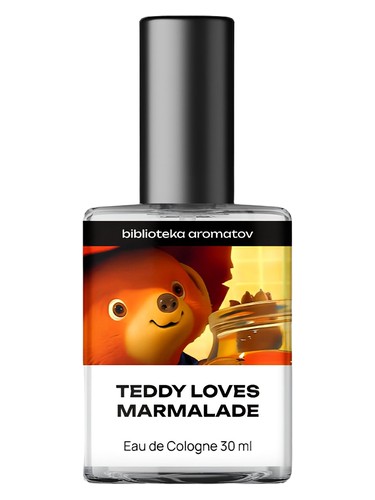 Frasco de Teddy Loves Marmalade, de biblioteka aromatov