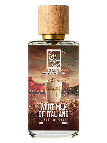 Frasco de White Milk of Italiano, de The Dua Brand