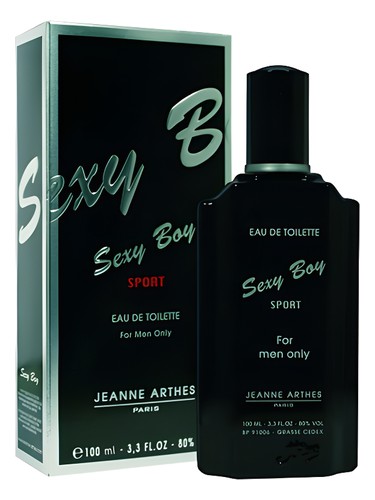 Frasco de Sexy Boy Sport, de Jeanne Arthes