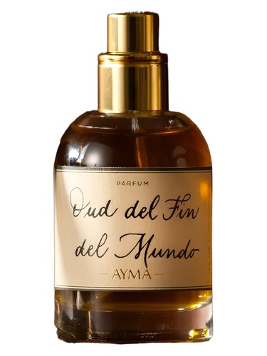 Frasco de Oud del Fin del Mundo, de AYMA