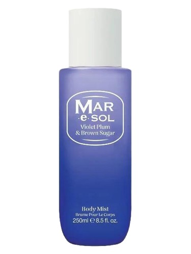 Frasco de Violet Plum & Brown Sugar, de Mar e Sol