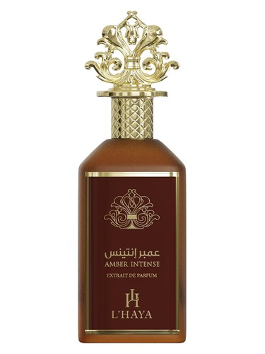 Frasco de Amber Intense, de L'Haya