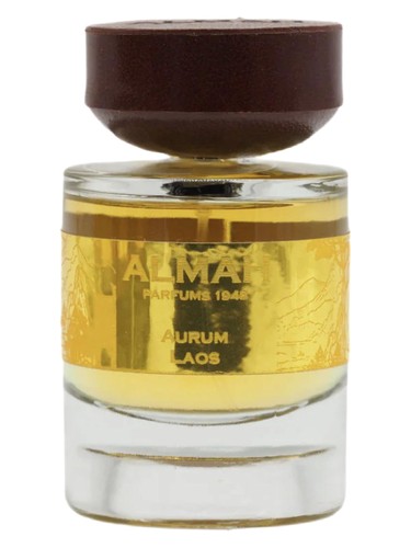 Frasco de Aurum Laos, de Almah Parfums 1948