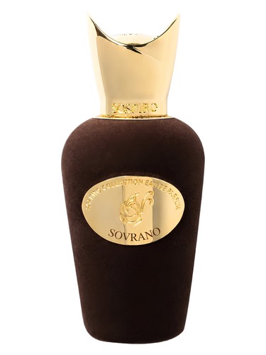 Frasco de Sovrano, de Sospiro Perfumes