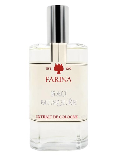 Frasco de Eau Musquée, de Farina