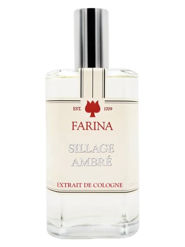 Frasco de Sillage Ambré, de Farina