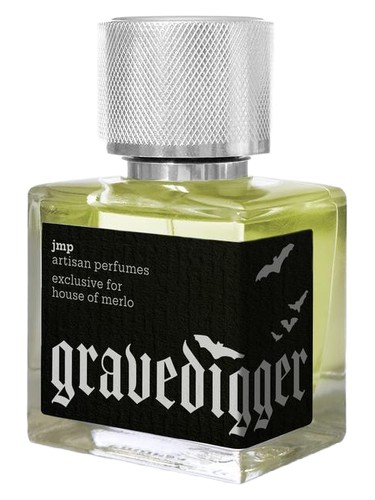 Frasco de Gravedigger, de JMP Artisan Perfumes
