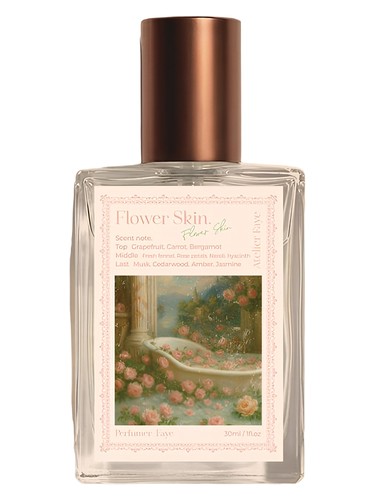 Frasco de Flower Skin, de Atelier Faye