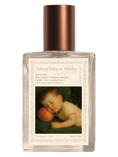Frasco de Asleep Baby At Midday, de Atelier Faye