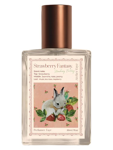 Frasco de Strawberry Fantasy, de Atelier Faye