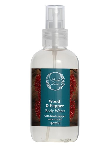 Frasco de Wood & Pepper, de Fresh Line