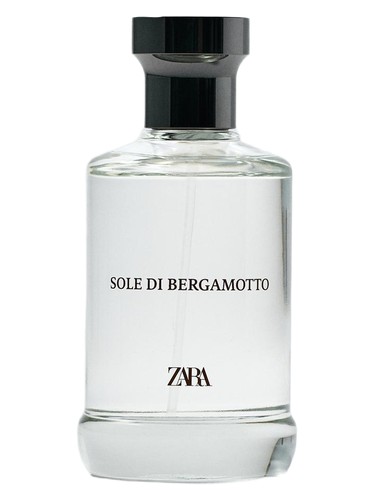 Frasco de Sole di bergamotto, de Zara