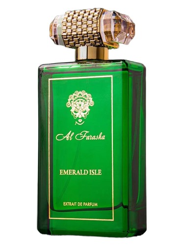 Frasco de Emerald Isle, de Al Farasha Perfumes