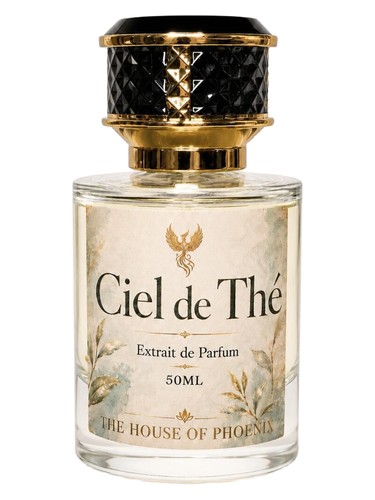 Frasco de Ciel de Thé, de The House of Phoenix Perfume Collection