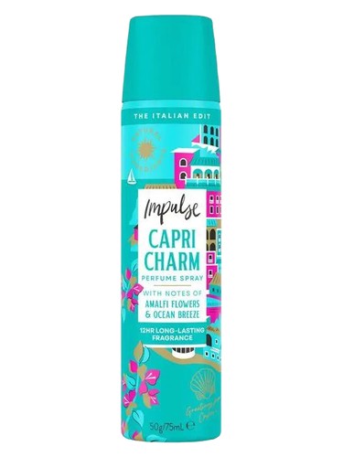 Frasco de Capri Charm, de Impulse