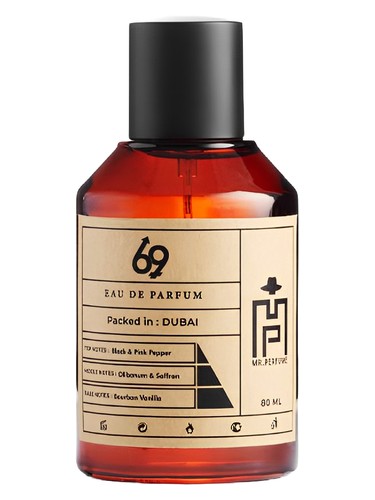 Frasco de 69, de Mr Perfume