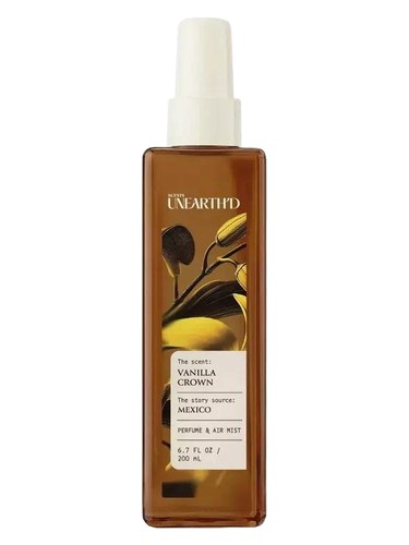 Frasco de Vanilla Crown Air Mist — Scents Unearth'd