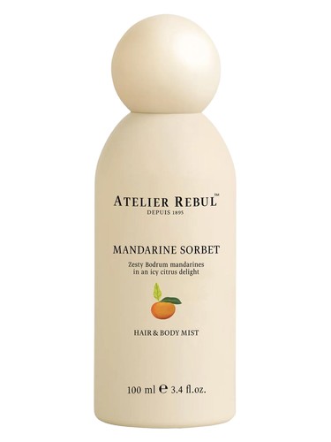 Frasco de Mandarine Sorbet, de Atelier Rebul