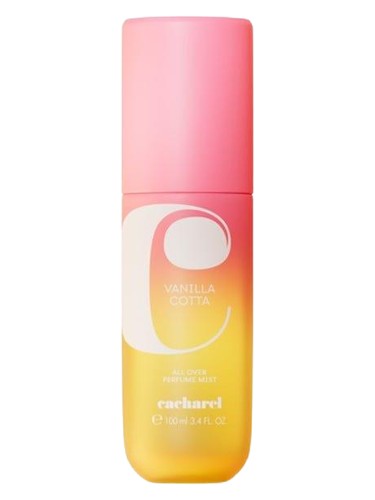 Frasco de Vanilla Cotta Body Mist, de Cacharel