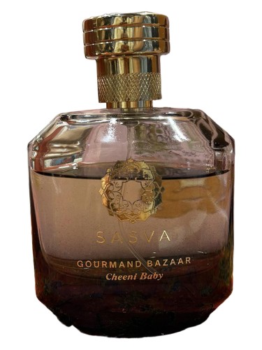 Frasco de Gourmand Bazaar Cheeni Baby, de Sasva