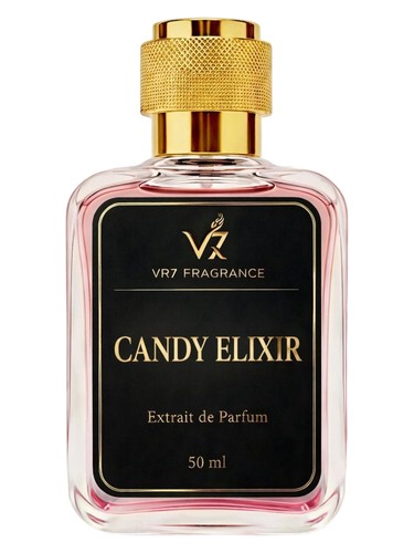 Frasco de Candy Elixir, de VR7 Fragrance