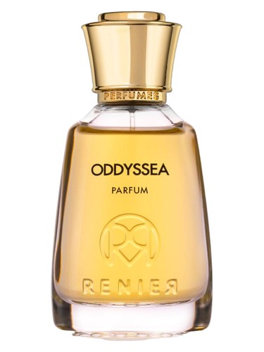 Frasco de Oddyssea, de Renier Perfumes