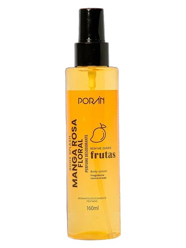 Frasco de Manga Rosa Floral, de Porán Cosméticos
