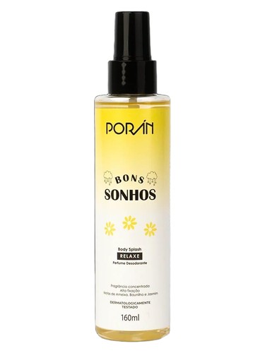 Frasco de Bons Sonhos Relaxe, de Porán Cosméticos