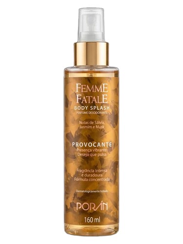 Frasco de Femme Fatale Provocante, de Porán Cosméticos