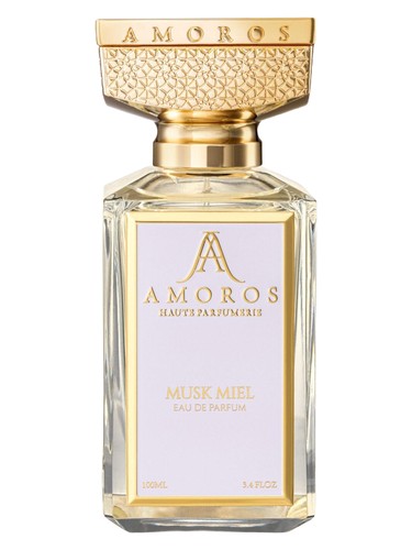 Frasco de Musk Miel, de AMOROS