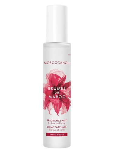 Frasco de Dahlia Rouge Fragrance Mist, de Moroccanoil