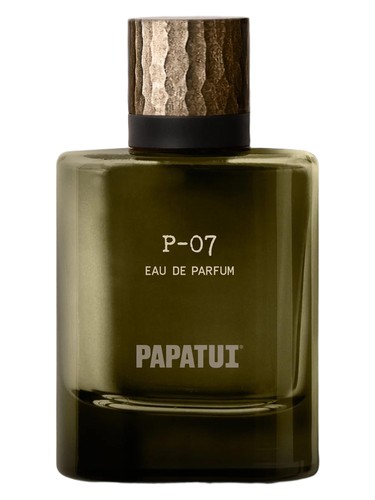 Frasco de P-07 Amber & Cypress, de Papatui
