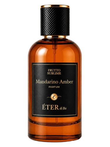 Frasco de Mandarino Amber, de ÉTER di Ba
