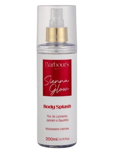 Frasco de Sienna Glow, de Barbour’s Beauty