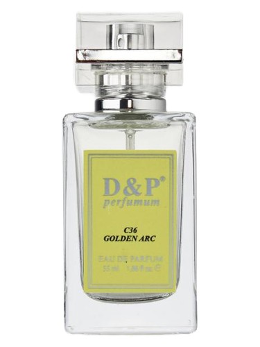 Frasco de Golden Arc C36, de D&P Perfumum