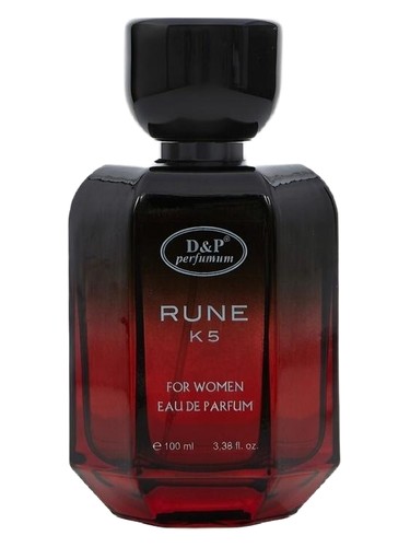 Frasco de Rune K-5, de D&P Perfumum