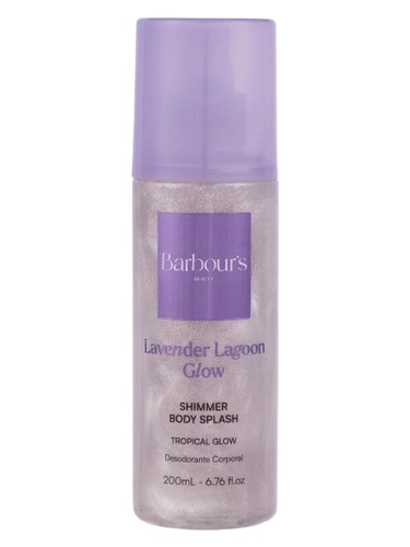 Frasco de Lavender Lagoon Glow, de Barbour’s Beauty