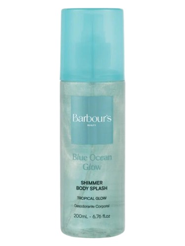 Frasco de Blue Ocean Glow, de Barbour’s Beauty