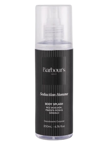 Frasco de Seduction Homme, de Barbour’s Beauty