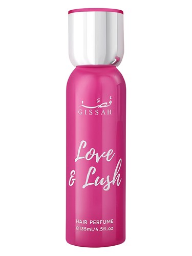 Frasco de Love & Lush Hair Mist, de Gissah