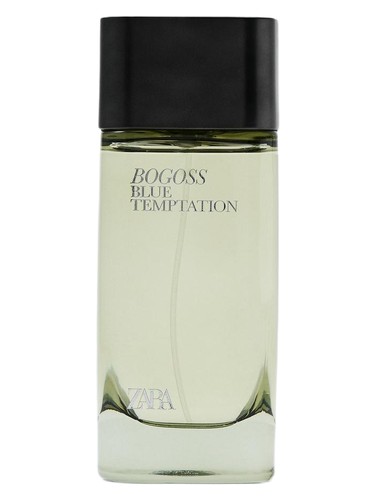 Frasco de Bogoss Blue Temptation, de Zara
